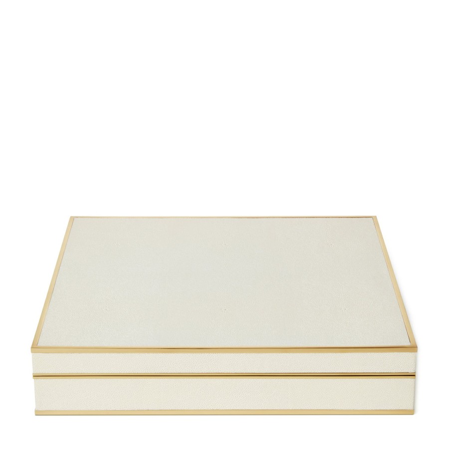 Home Decor AERIN Games | Shagreen Chess Set