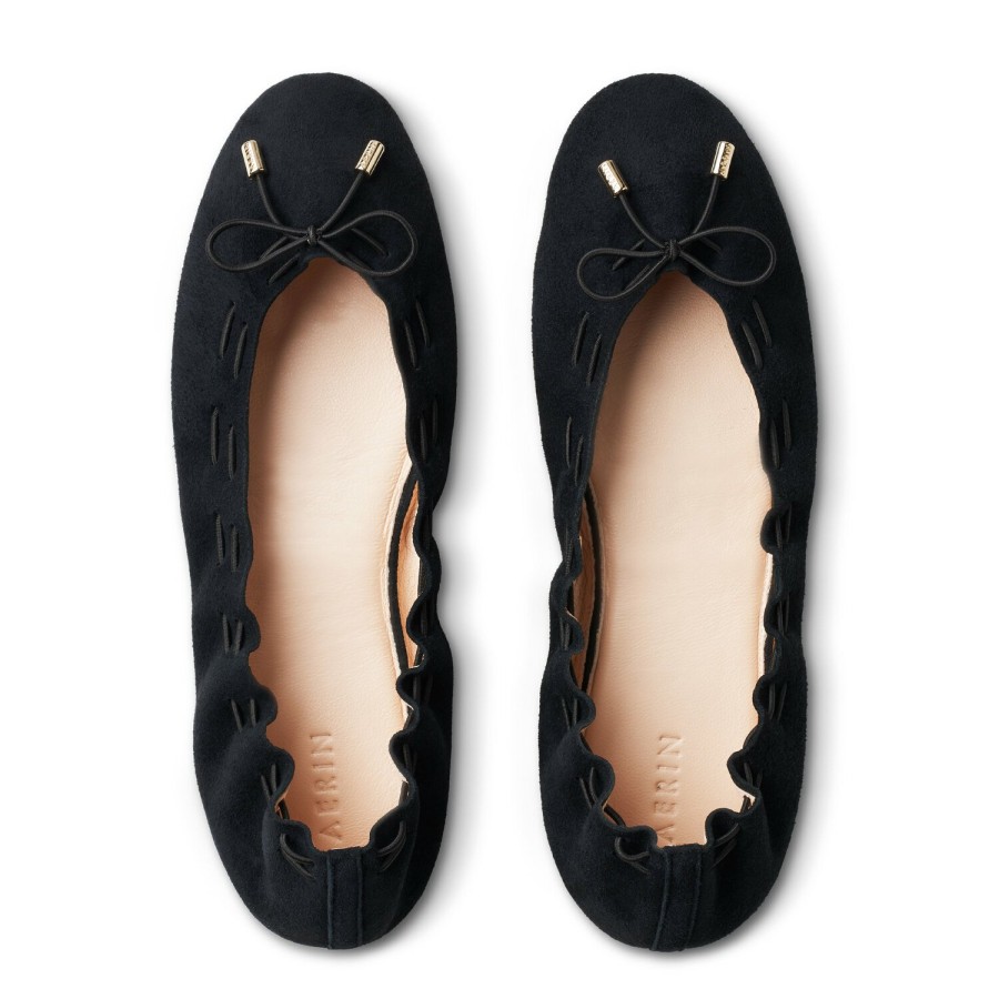 Fashion AERIN Shoes | Antibes Suede Ballet Flat