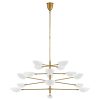 Lighting AERIN Chandeliers | Graphic Grande Four-Tier Chandelier