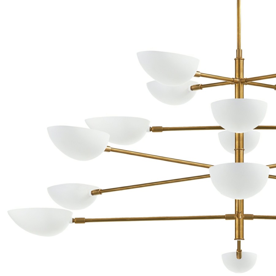 Lighting AERIN Chandeliers | Graphic Grande Four-Tier Chandelier