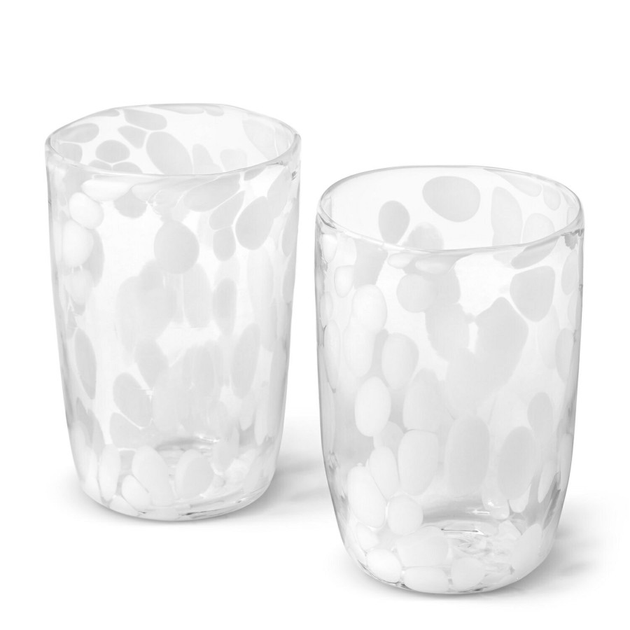 Tabletop & Bar AERIN Glassware | Spotted Glass, Set Of 2