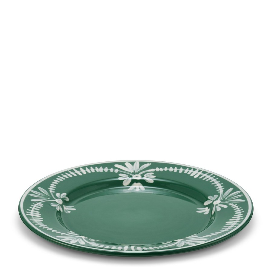 Tabletop & Bar Carolina Irving & Daughters foru00a0AERIN Dinnerware | Plate With White Floral Trim