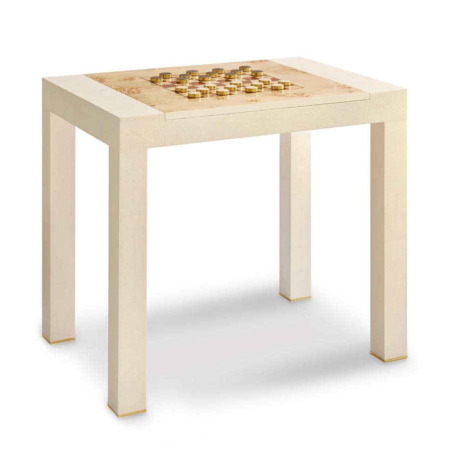 Home Decor AERIN Games | Shagreen Game Table