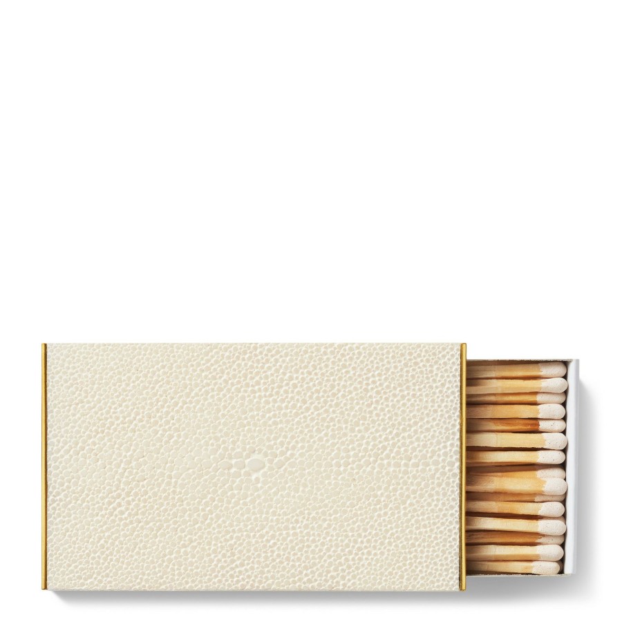 Home Decor AERIN Candle Accessories | Shagreen Matchbox Sleeve