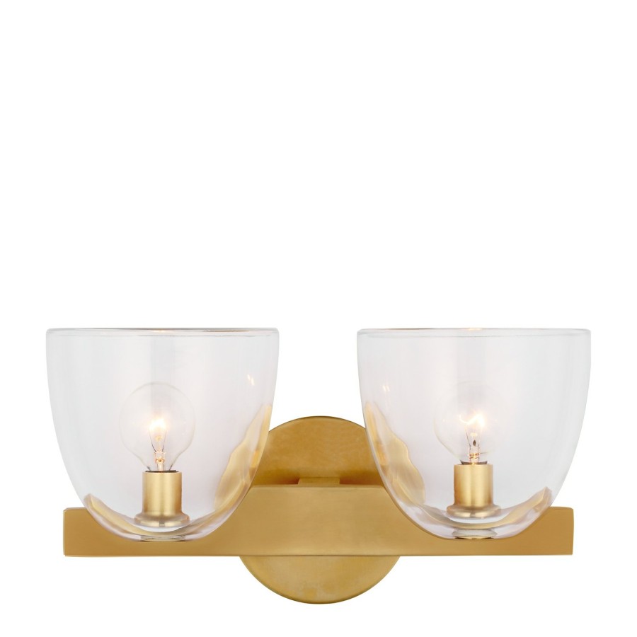 Lighting AERIN Wall Sconces | Carola Double Sconce