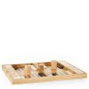 Home Decor AERIN Games | Colette Cane Backgammon Set