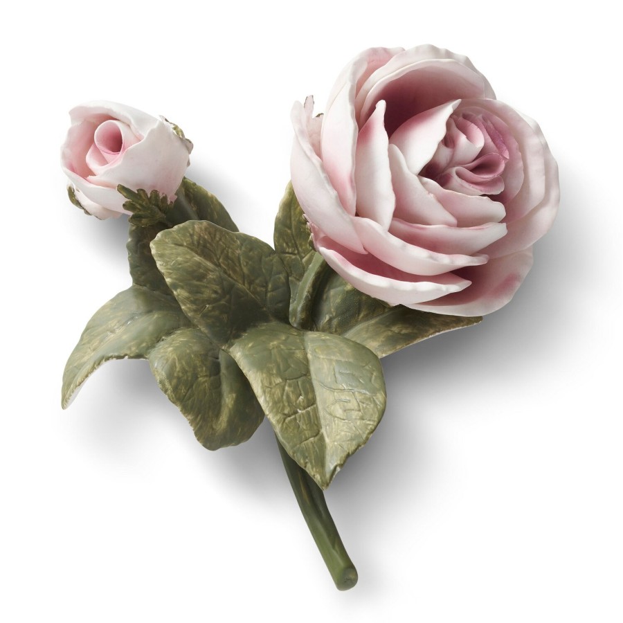 Home Decor AERIN Objets & Sculptures | Porcelain Rose With Bud