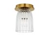 Lighting AERIN Flush Mount Lights | Asalea 5" Solitaire Flush Mount