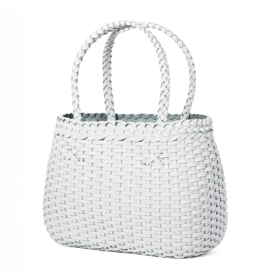 Fashion Laboratorio Capri Beachwear | Leather Woven Bag