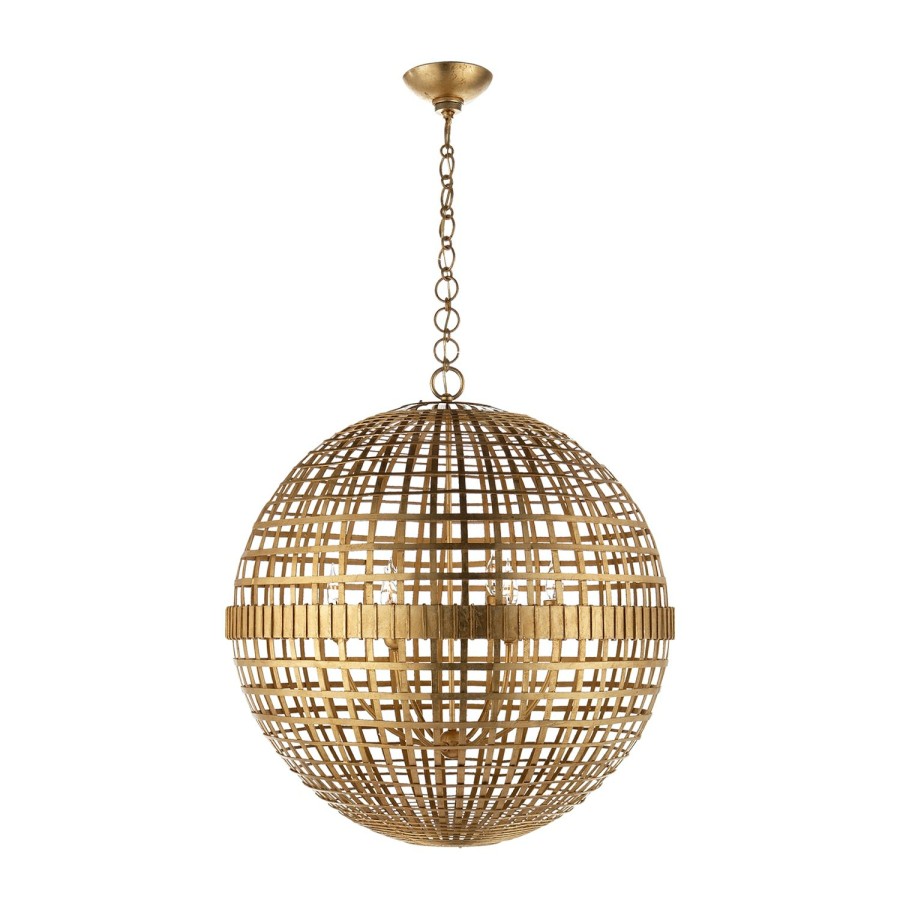 Lighting AERIN Pendant Lights | Mill Large Globe Lantern