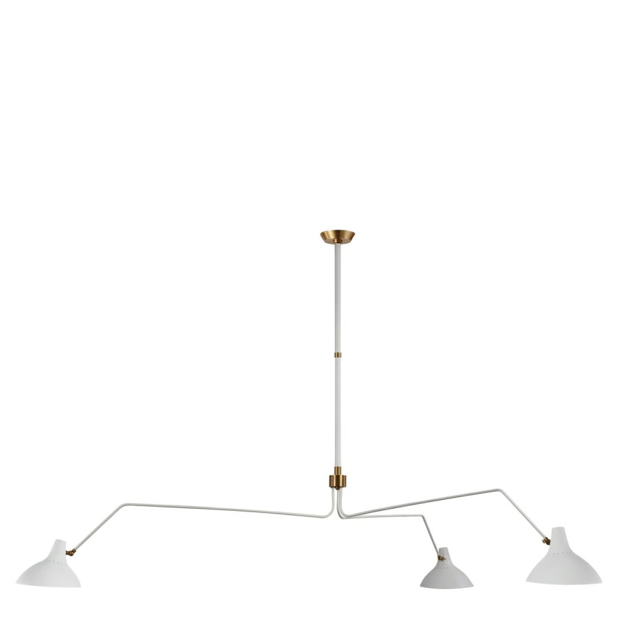 Lighting AERIN Chandeliers | Charlton Grande Triple Arm Chandelier