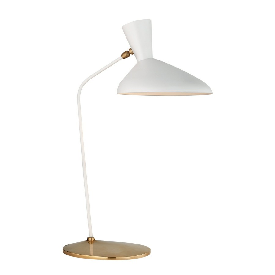 Lighting AERIN Table Lamps | Austen Large Offset Table Lamp