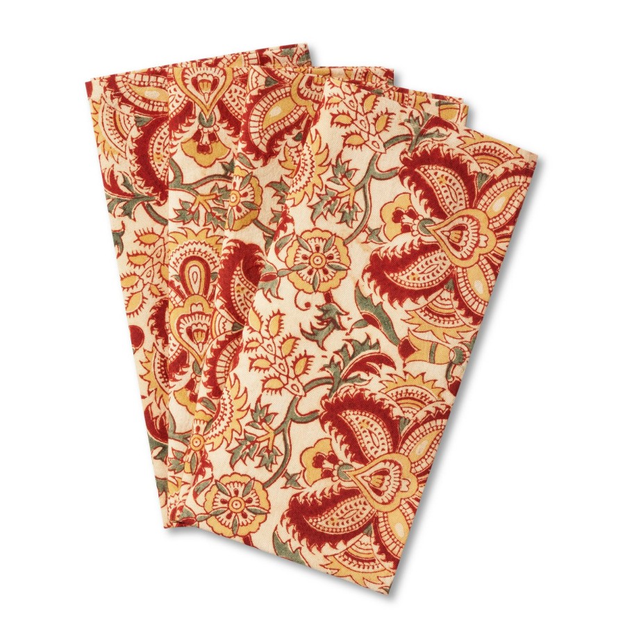 Tabletop & Bar Les Indiennes Napkins | Amara Square Napkin