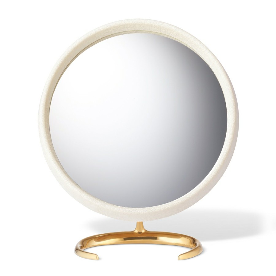 Home Decor AERIN Mirrors | Shagreen Vanity Mirror