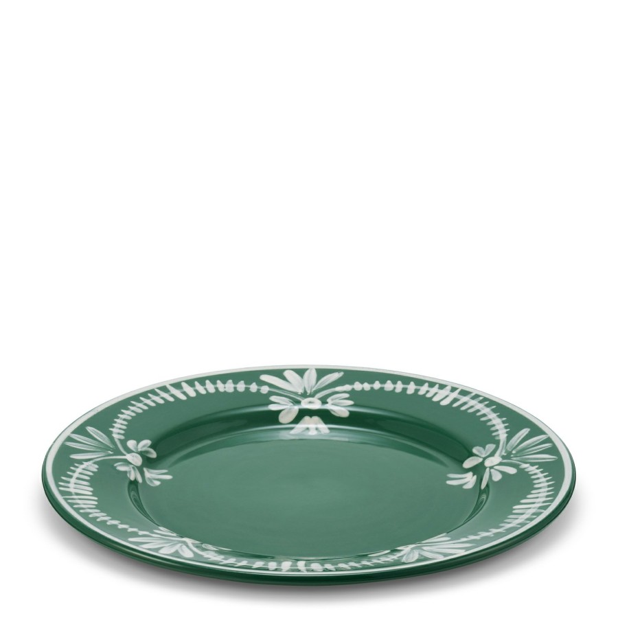 Tabletop & Bar Carolina Irving & Daughters foru00a0AERIN Dinnerware | Plate With White Floral Trim