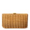 Fashion AERIN Clutches & Pouches | Adelina Wicker Clutch