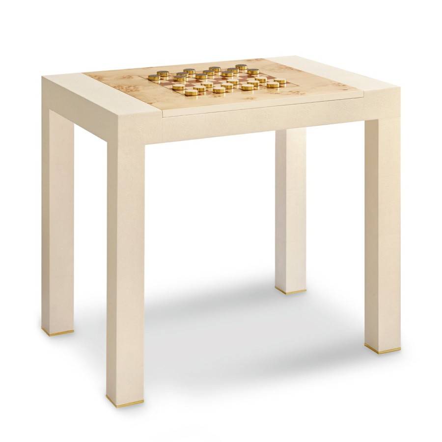 Home Decor AERIN Games | Shagreen Game Table