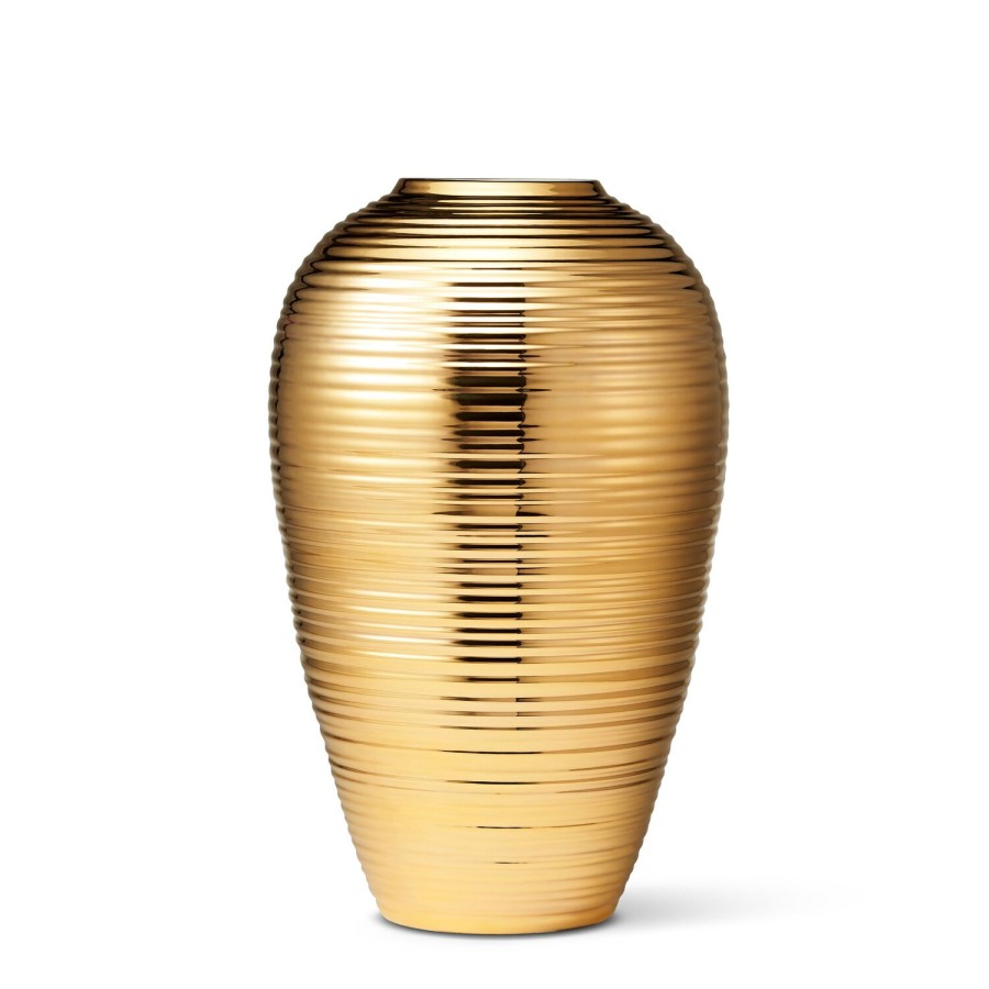 Home Decor AERIN Vases & Cachepots | Ribbed Calinda Tapered Vase