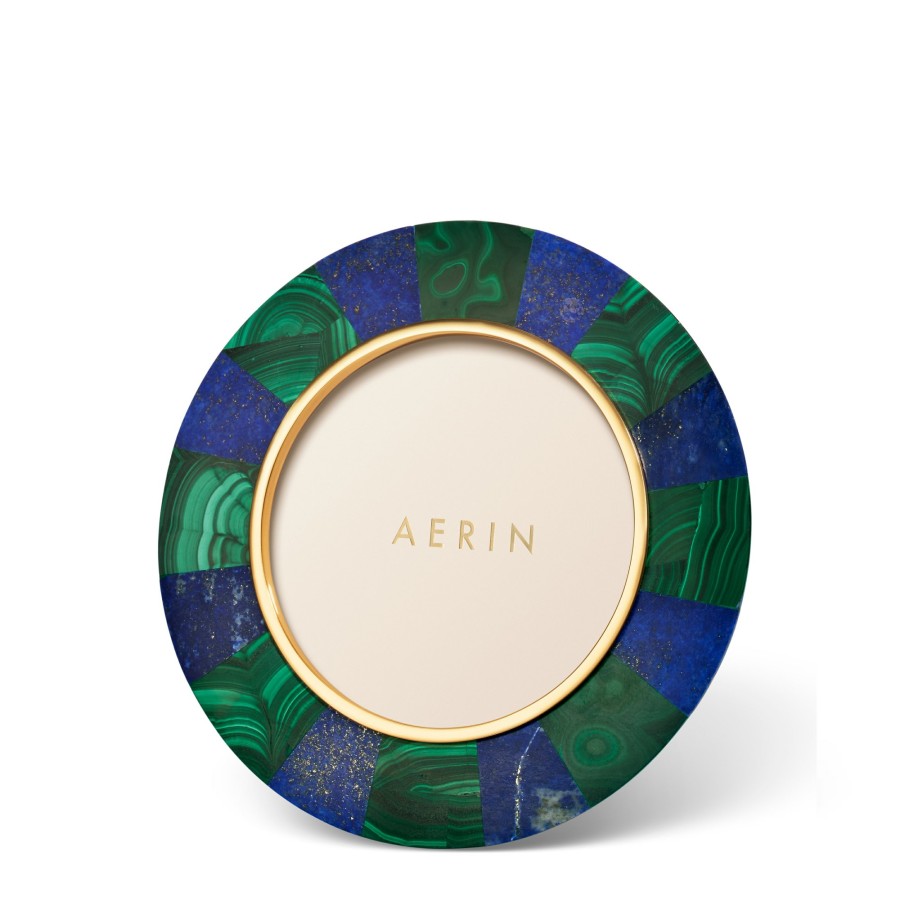 Home Decor AERIN Picture Frames | Cassiel Mosaic Round Frame