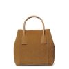 Fashion AERIN Handbags, Purses & Totes | Suede Nano Weekender