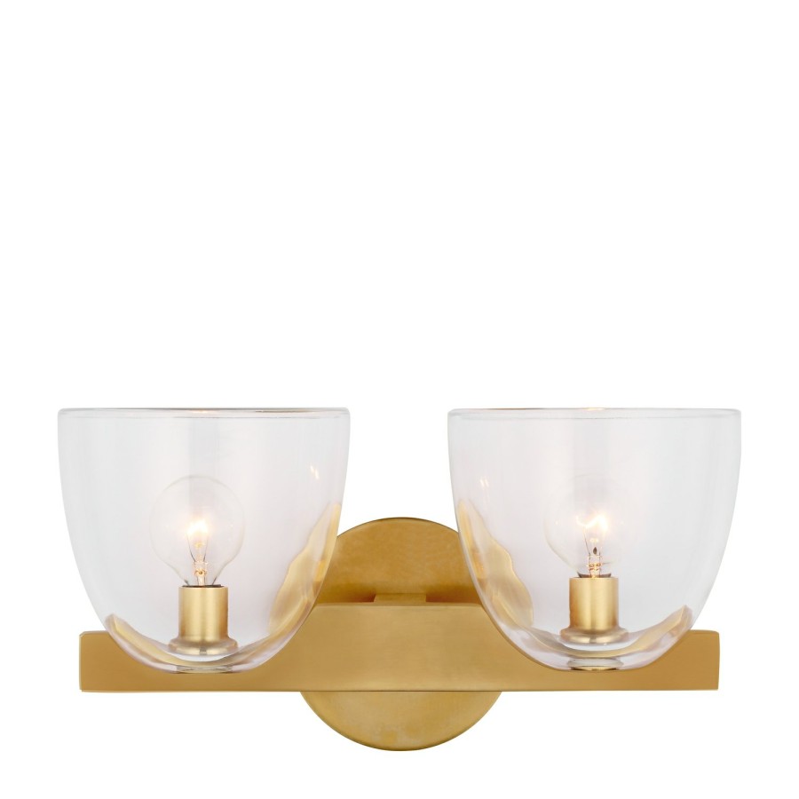 Lighting AERIN Wall Sconces | Carola Double Sconce