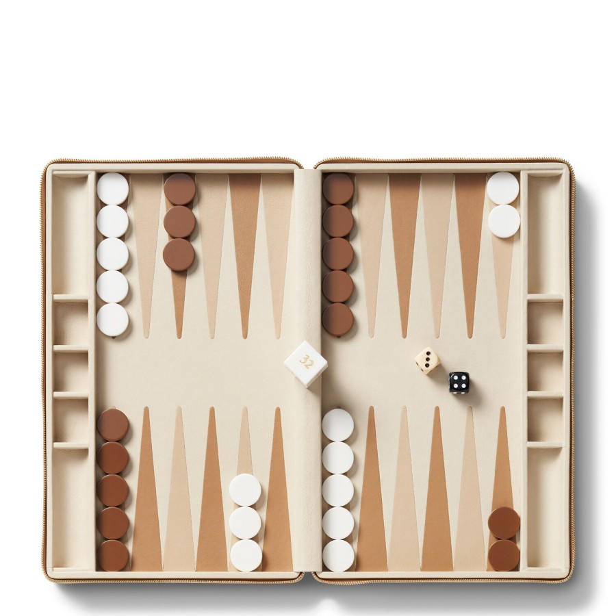 Home Decor AERIN Games | Enzo Travel Backgammon Set