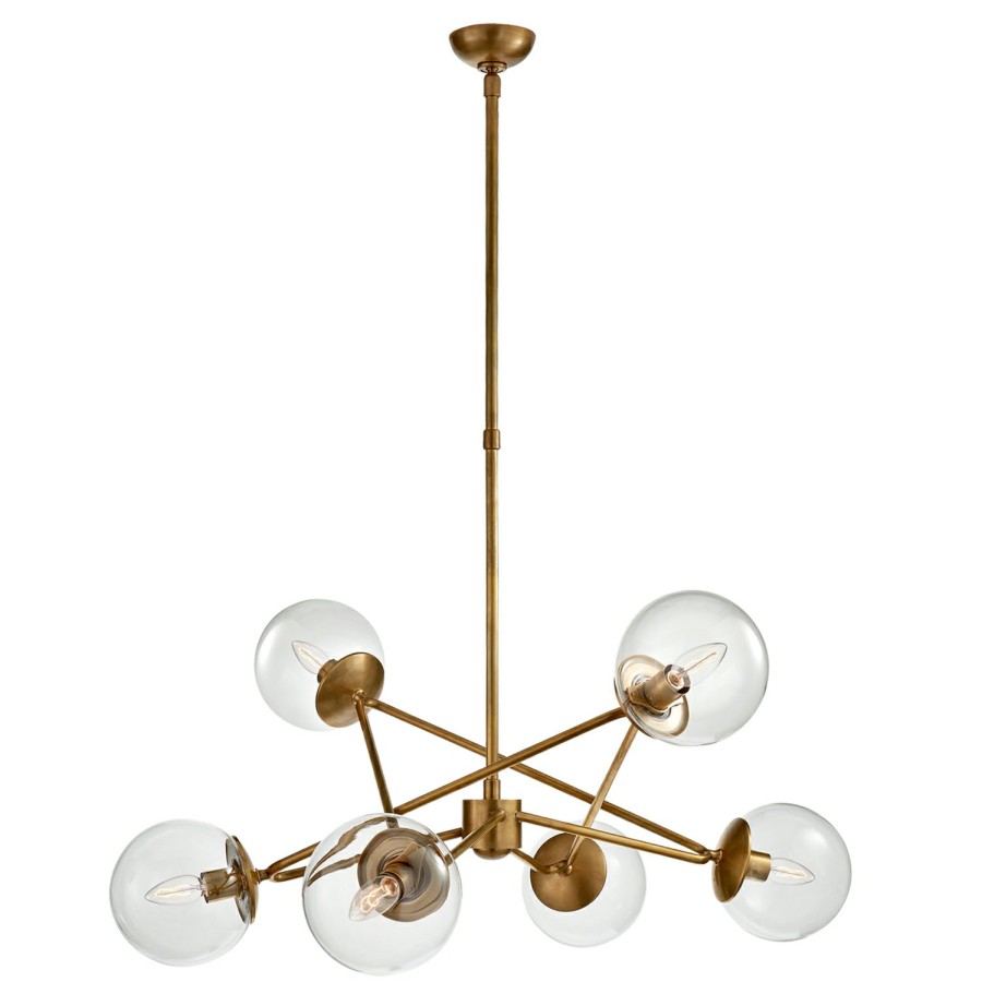 Lighting AERIN Chandeliers | Turenne Large Dynamic Chandelier