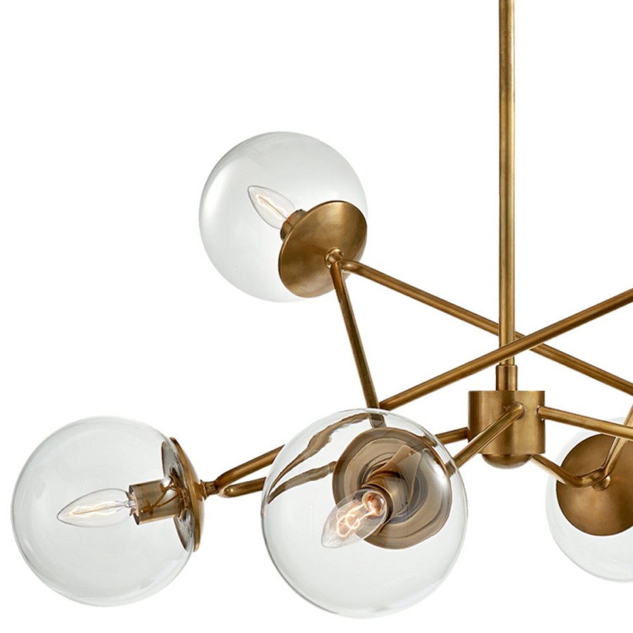 Lighting AERIN Chandeliers | Turenne Large Dynamic Chandelier